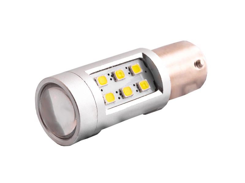 Автолампа світлодіодна T25 P21W 1156 12 В SMD2835-21led Білий (1282)
