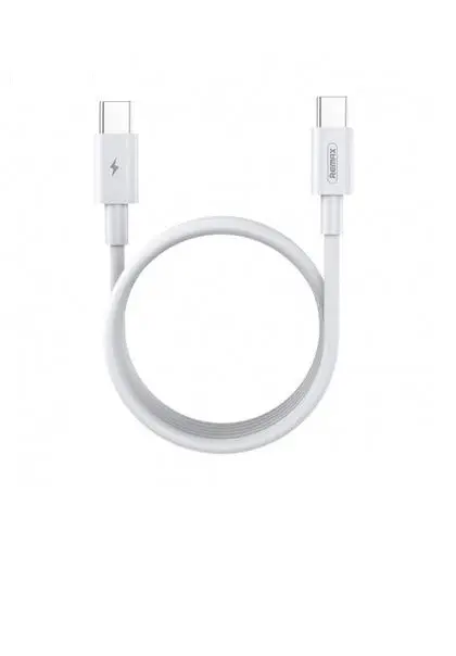 Кабель Remax RC-183с CC Type-C to Type-C Marlik PD 100 W 2 м Белый (6954851205906)