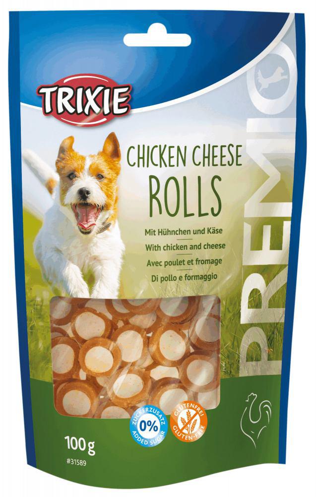 Лакомство для собак Trixie PREMIO Chicken Cheese Roll 100 г