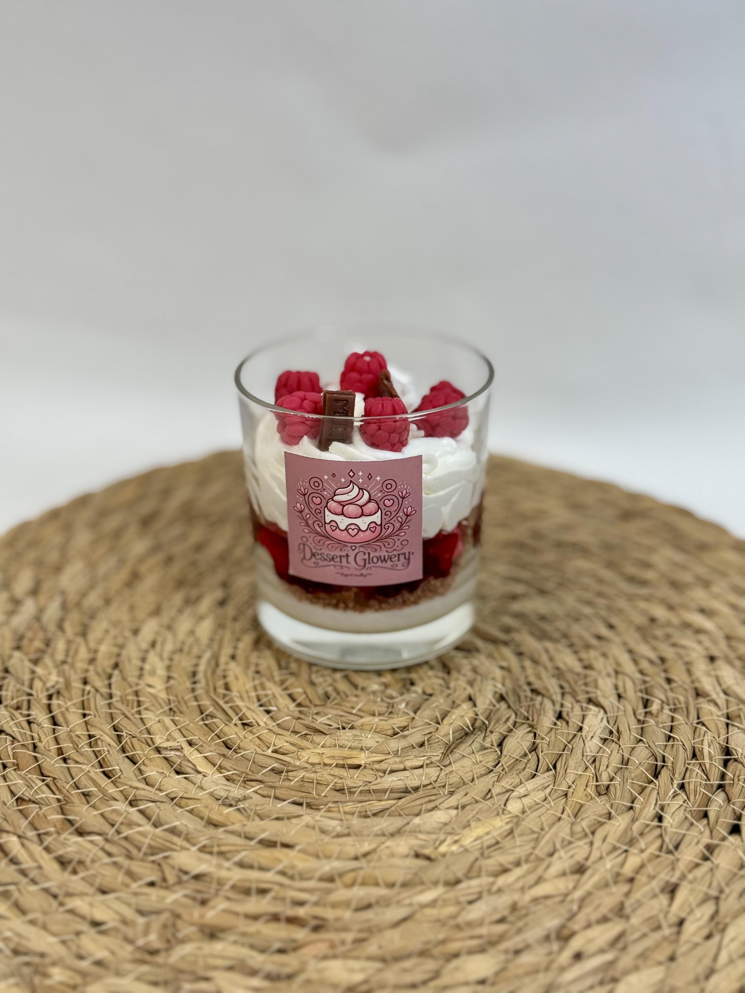 Аромасвічка Малиновий десерт d 7,5 см Аромасвічка Малиновий десерт d 7,5 см