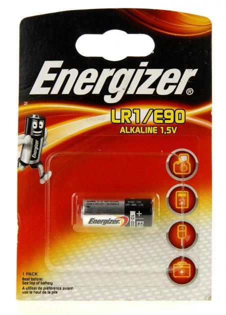 Батарейка Energizer LR1/E90 Alkaline 1 шт. (1424534480)