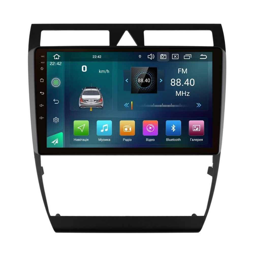 Магнитола штатная CYCLONE C9 CPL GSM Carplay 2/32 GB 4G для Audi A6 4B 1997-2005 г. (AR-80915)