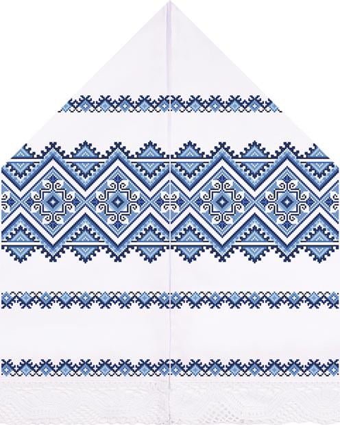 Схема Рушник для свадебных икон для вышивки бисером и нитями на домотканом полотне (ТР451дн3099)