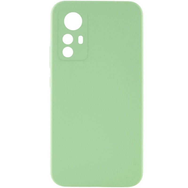 Противоударный Чехол Silicone Cover Lakshmi Full Camera (AAA) для Xiaomi Redmi Note 12S Мятный/Mint