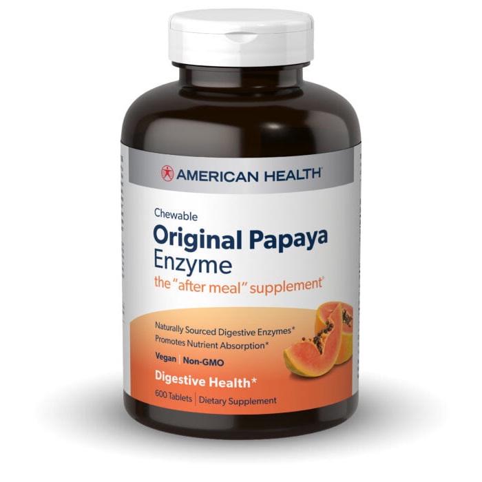 Натуральная добавка American Health Papaya Enzyme 100 жевательных таб. (6861)