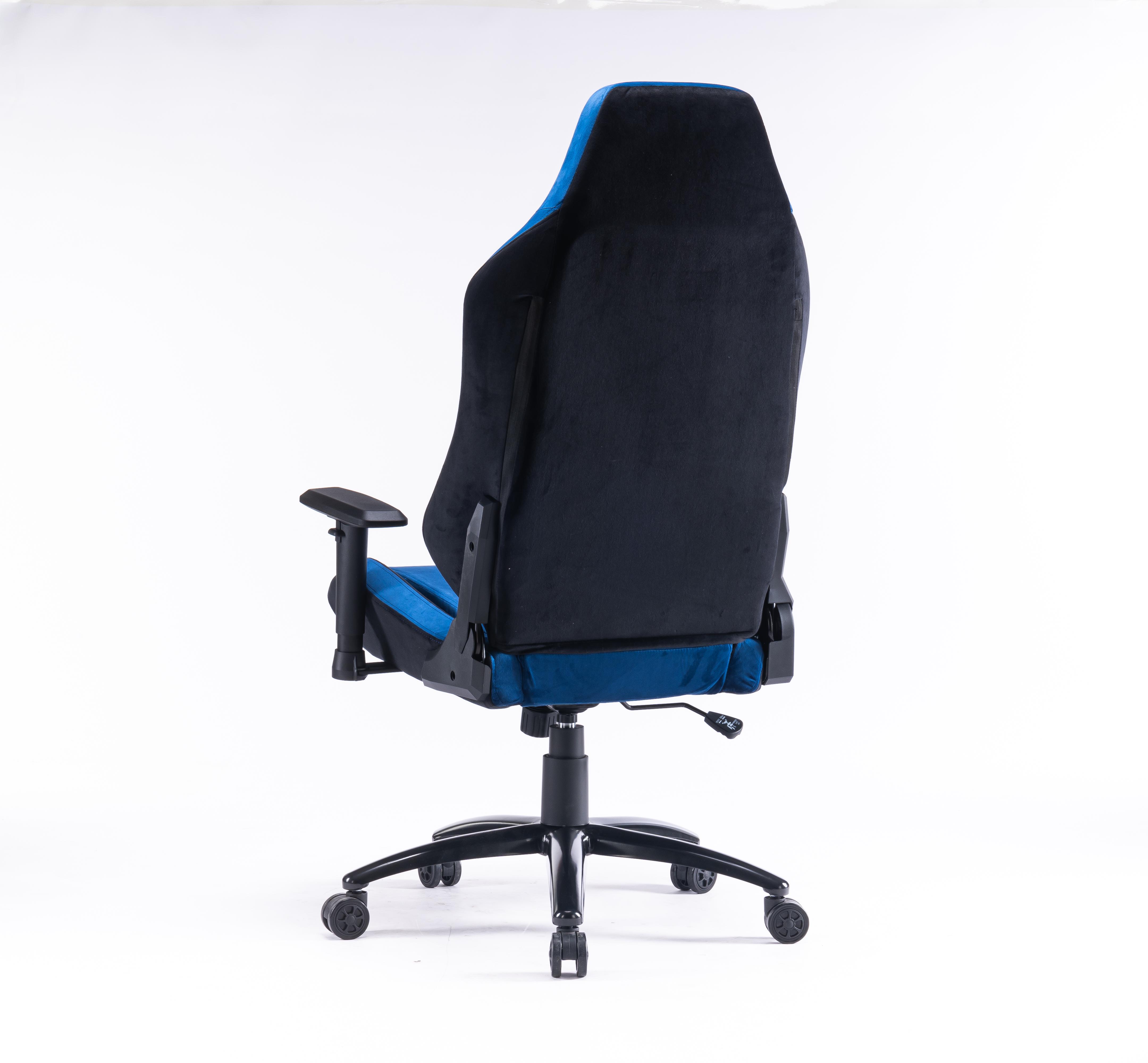 Комп'ютерне крісло із тканини Ergo System G20 Синьо-жовтий - фото 10