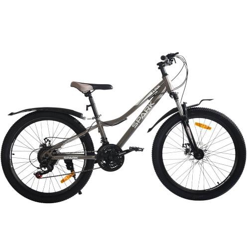 Велосипед Spark LINK колеса 24" стальная рама 11" Серый (000239218)