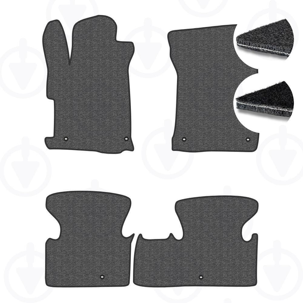 Комплект ковриков в салон Star-Tex для Acura ILX 2015-2022 р. текстиль/VAG Графит/Черный (10001-65-55-57)