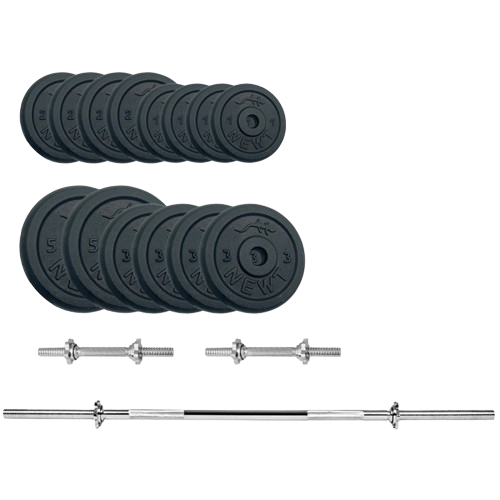 Штанга и гантели металлические Newt Gym Set-H Home 45 кг