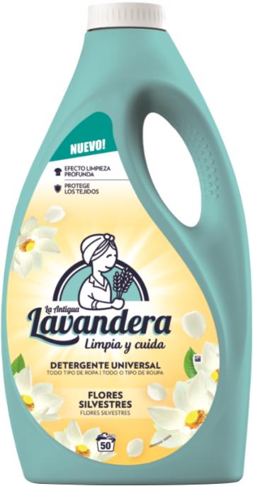 Гель для стирки La Antigua Lavandera Полевые цветы 2,5 л 50 циклов стирки (18786)