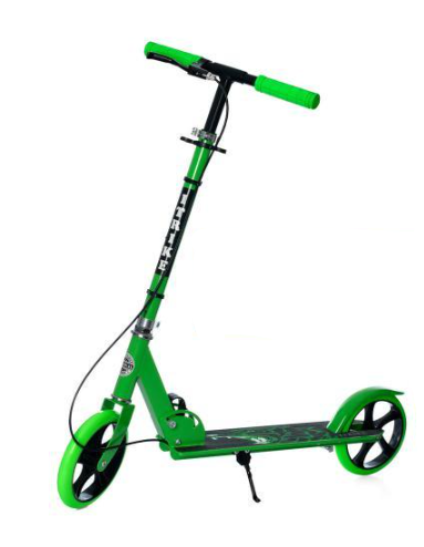 Самокат городской iTrike двухколесный Зеленый (SR 2-010-2-1-GR)