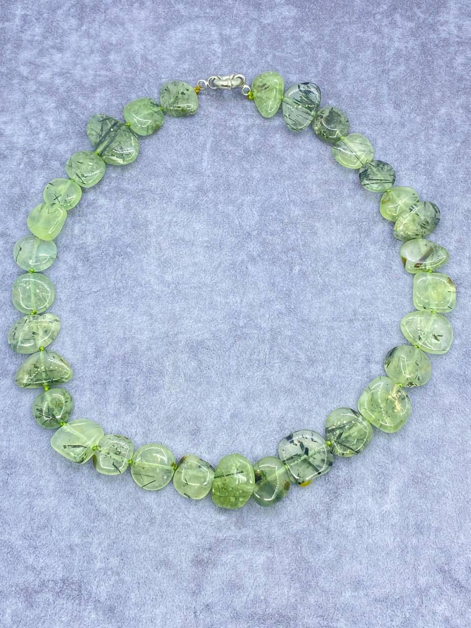 Бусы пренит 40 см Зеленый (9948)
