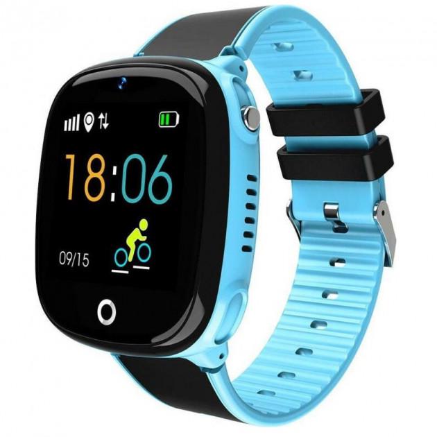 Смарт-годинник для дітей Lemfo HW11 Aqua Plus з камерою і GPS відстеження Синій Смарт-годинник для дітей Lemfo HW11 Aqua Plus з камерою і GPS відстеження Синій