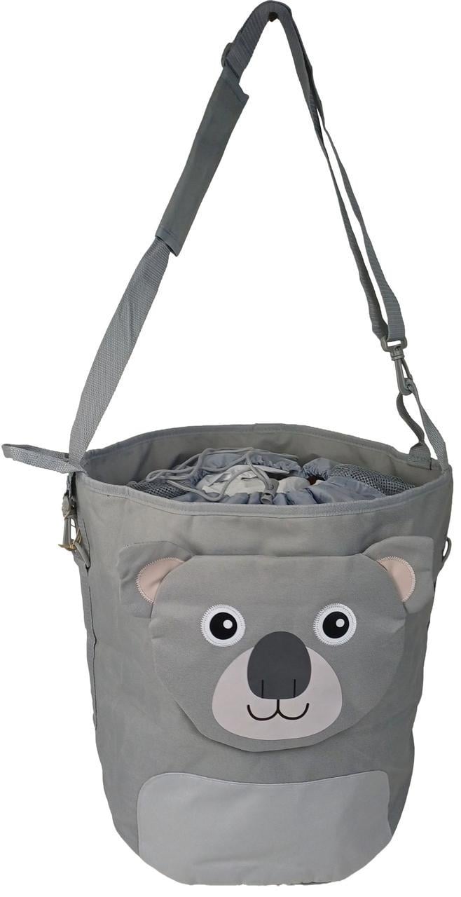 Сумка дитяча для іграшок Live in Style LS циліндр 35 л Сірий