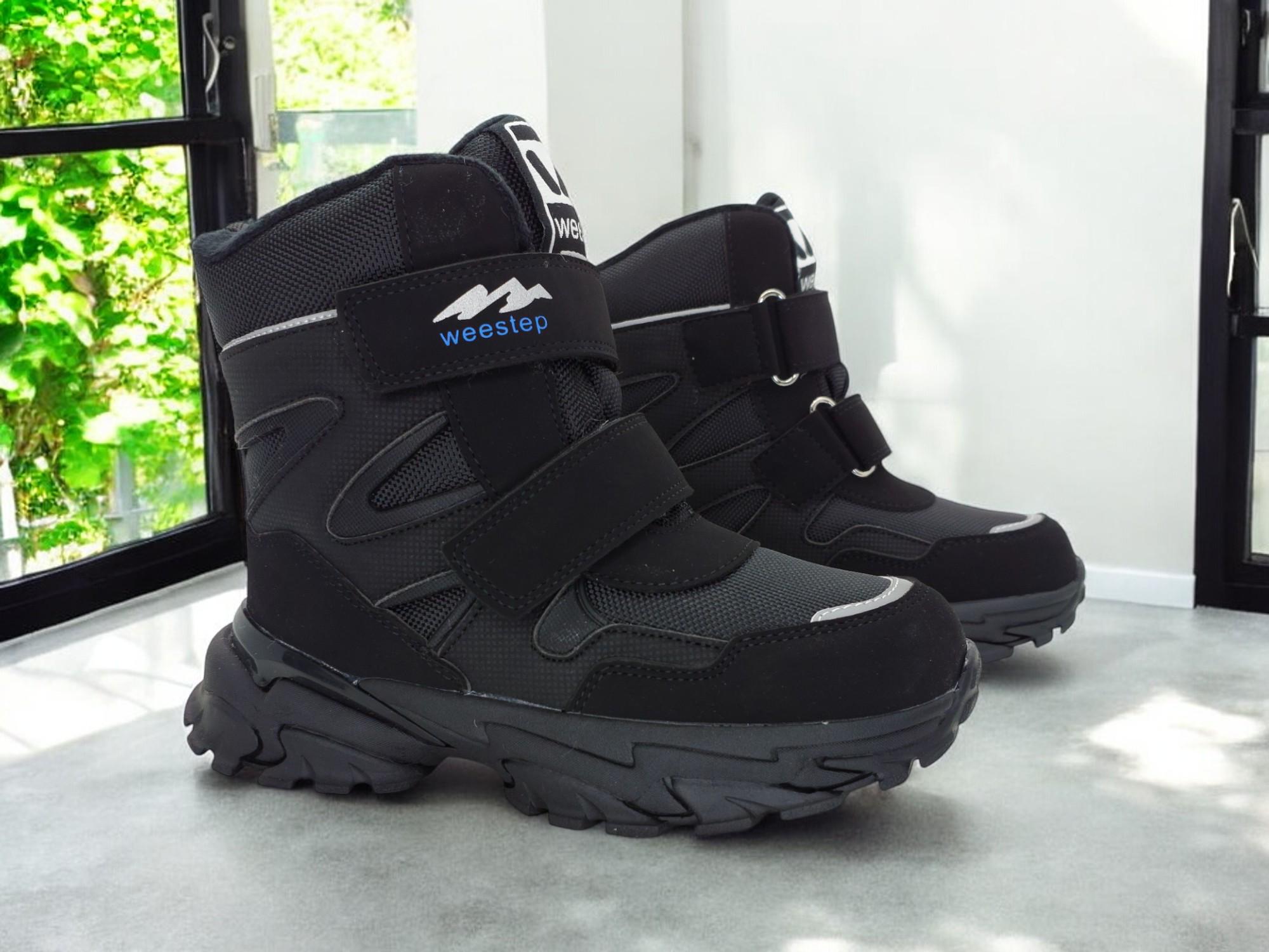 Термочеревики Weestep 8652BK р. 35 Black (9094100) - фото 1 Термочеревики Weestep 8652BK р. 35 Black (9094100) - фото 1