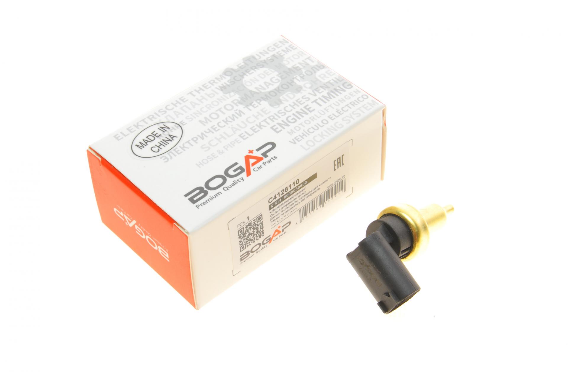 Датчик BOGAP температуры охлаждающей жидкости Mercedes Sprinter/Vito W639 06- OM646/642/651 (C4126110)