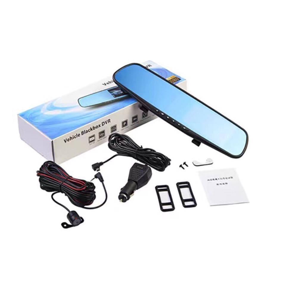 Видеорегистратор-зеркало Vehicle Blackbox DVR Full HD с камерой заднего вида (1282320267) - фото 3 Видеорегистратор-зеркало Vehicle Blackbox DVR Full HD с камерой заднего вида (1282320267) - фото 3