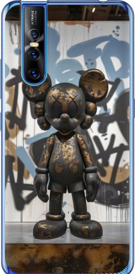Чехол на Vivo V15 pro Bronze kaws v2 (6098u-1763-42517)