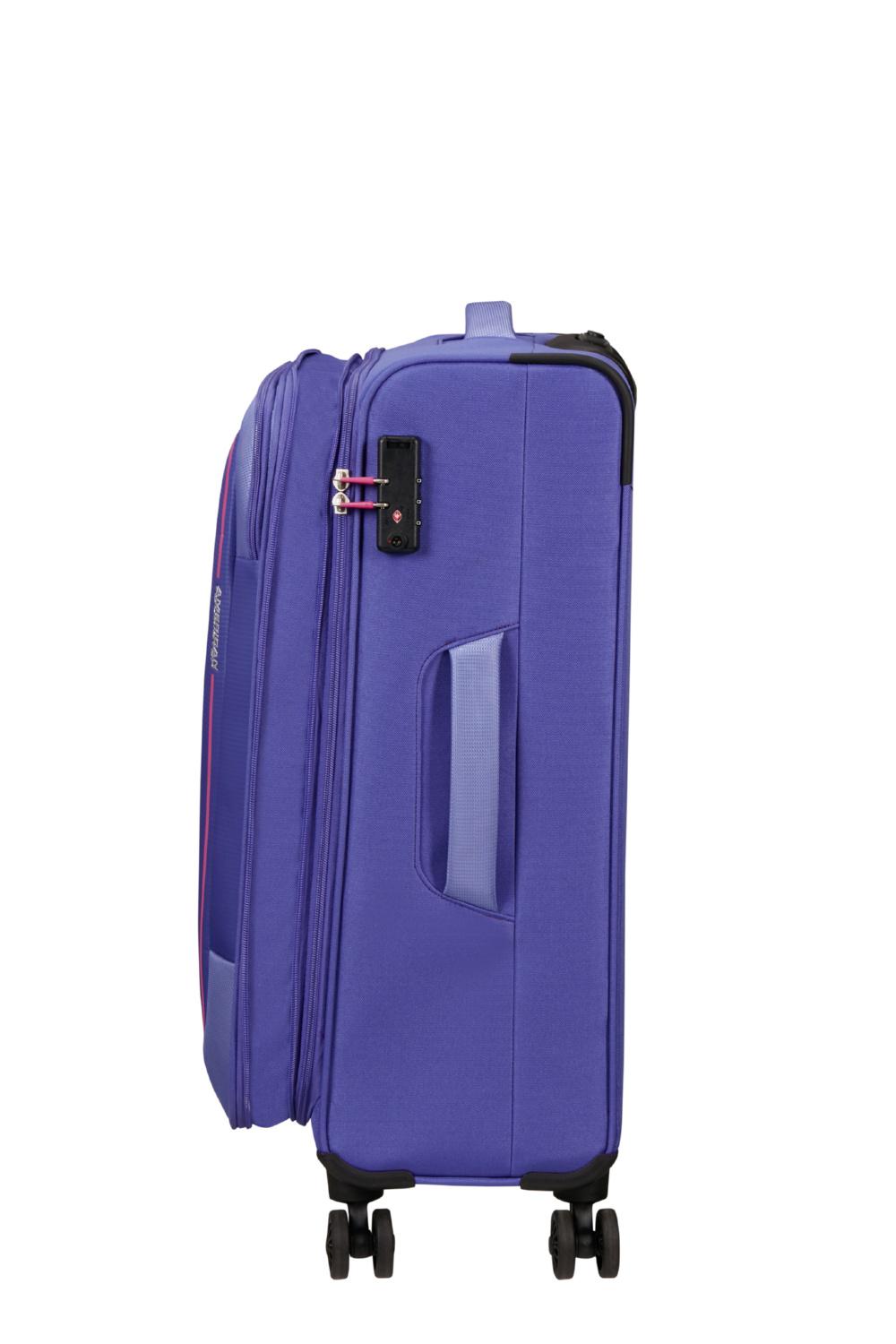 Чемодан American Tourister PULSONIC 68x44x27/30 см Фиолетовый (MD6*61002) - фото 5