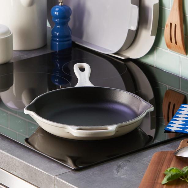 Сковорідка Le Creuset Signature 23 см біла (20182237160422) - фото 8