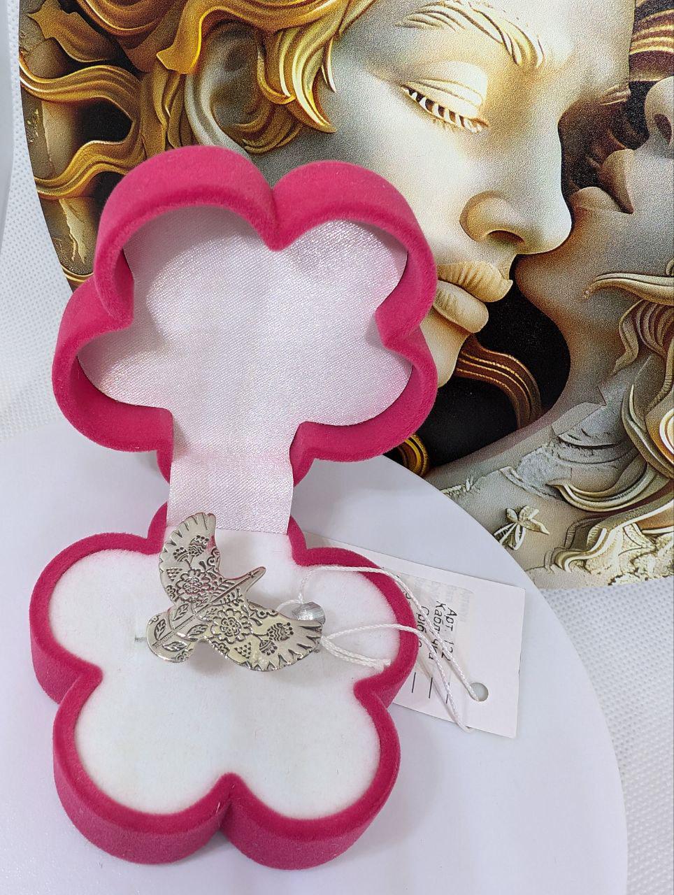 Каблучка срібна Горлиця 17,5 см 925 проба (30245473) - фото 3 Каблучка срібна Горлиця 17,5 см 925 проба (30245473) - фото 3