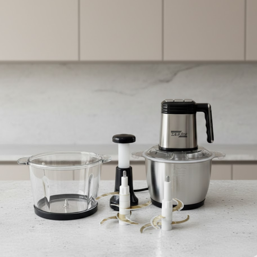 Измельчитель универсальный Zepline ZP-00219 6в1 3000 Вт 2 чаши (31871583)