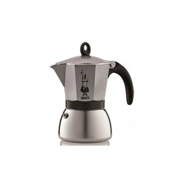Гейзерная кофеварка Bialetti Moka Induction Grey 9 чашек 420 мл