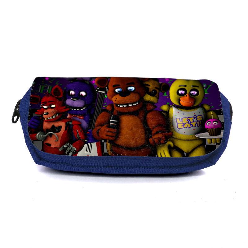 Пенал школьный Аниматроники Пять ночей Фредди FNAF-0010 Синий (1478385357)