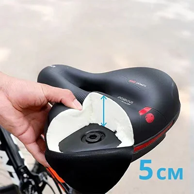 Сідло для велосипеда (G00210) - фото 3 Сідло для велосипеда (G00210) - фото 3