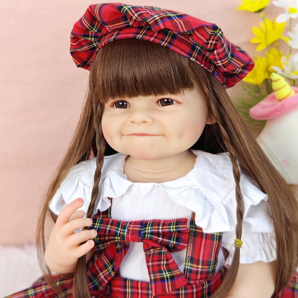 Кукла Reborn Ника винил-силиконовая с соской/бутылочкой 55 см (2355984202) - фото 8 Кукла Reborn Ника винил-силиконовая с соской/бутылочкой 55 см (2355984202) - фото 8