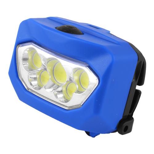 Фонарь налобный 935-5-COB Blue