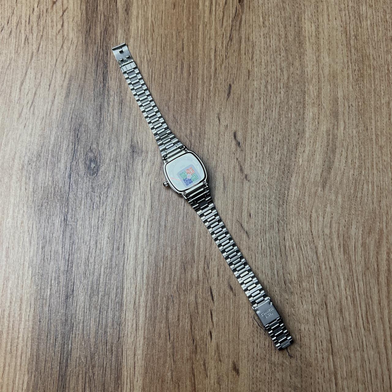 Годинник жіночий металевий Skmei Сріблястий з цифрами (z065-1) - фото 6