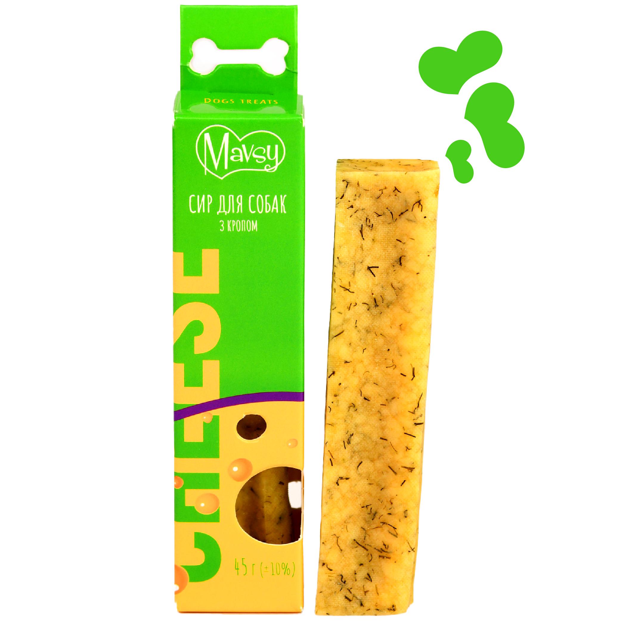 Палочка жевательная для собак Mavsy CHEESE STICK с сыром и укропом 45 г - фото 2 Палочка жевательная для собак Mavsy CHEESE STICK с сыром и укропом 45 г - фото 2