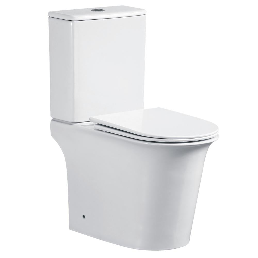 Унитаз напольный MIXXUS Wawe-0405-R безобідковий 630x350 мм Белый (OL-MI6694)