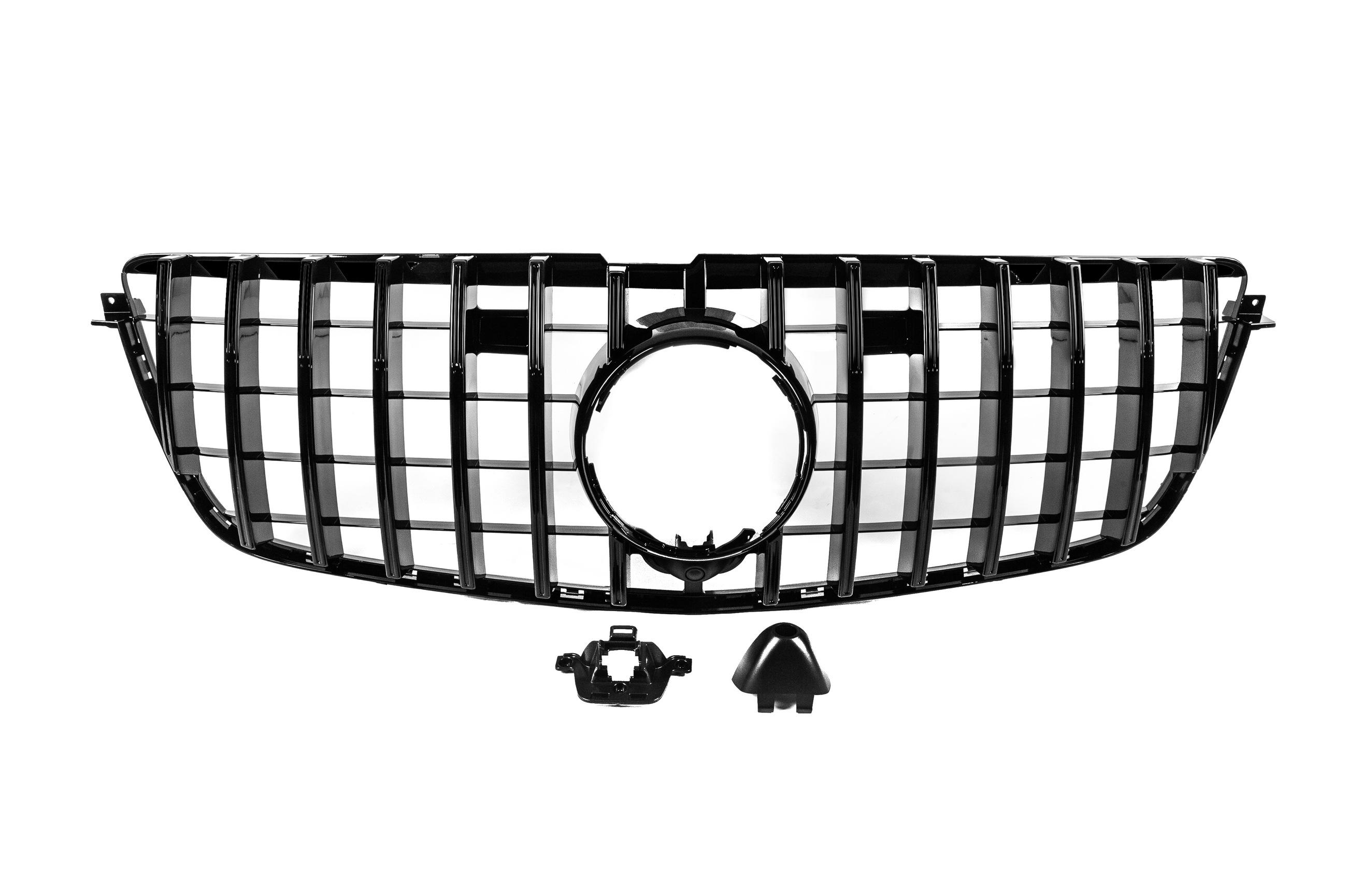 Решетка передняя GT Panamericana Black для GLS Cixtai для Mercedes GL/GLS сlass X166 2012-2019 гг. ABS