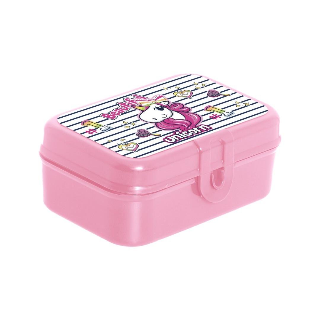 Ланчбокс дитячий Herevin Small Lunch Box-Unicorn 550 мл 6651393 (8699038074675)
