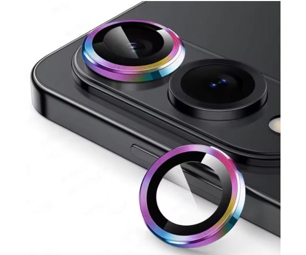 Защитное стекло на камеру CD Pattern Samsung Galaxy S25 Edge Разноцветный