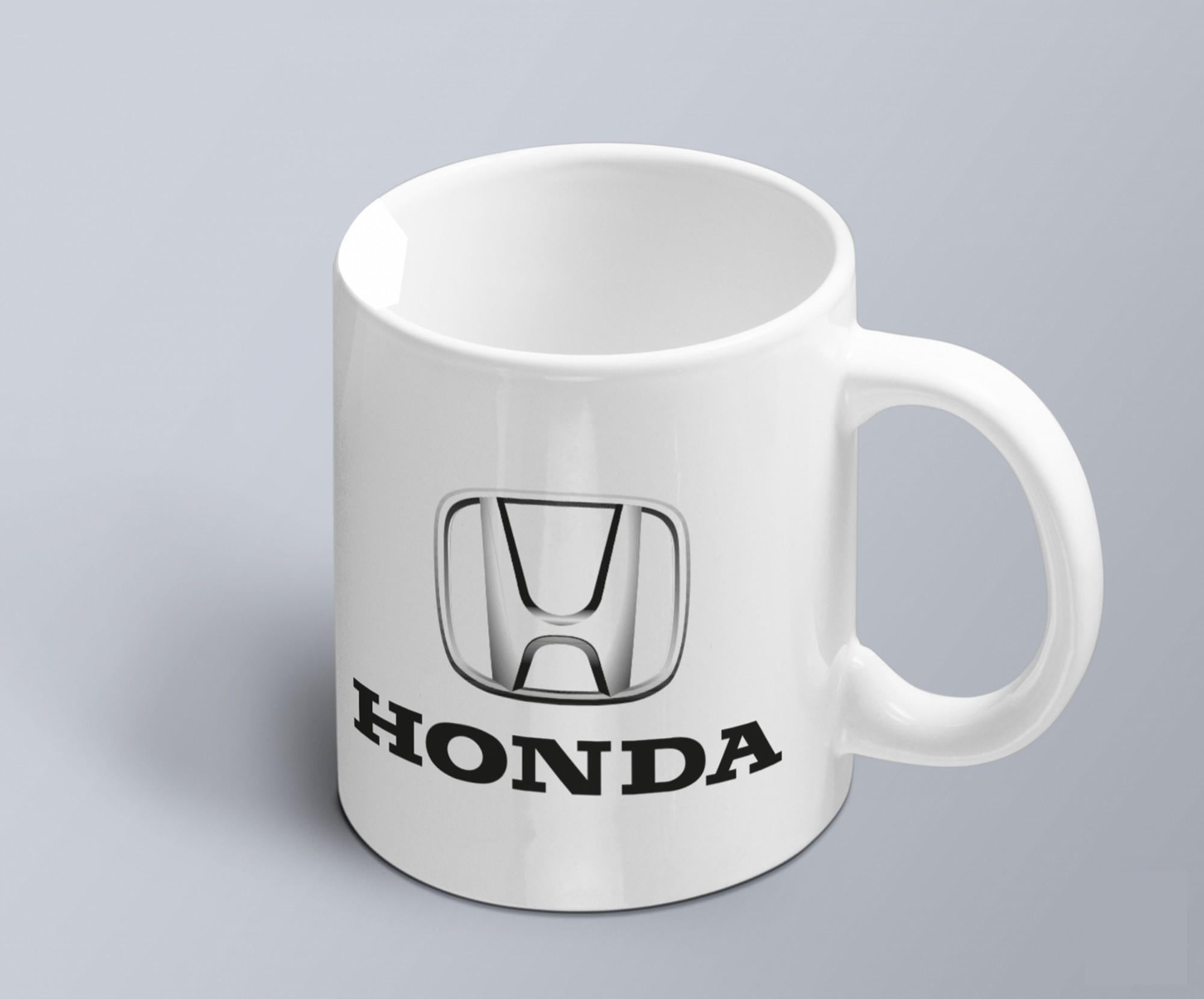 Чашка с принтом авто логотип Honda (02010102037) Чашка с принтом авто логотип Honda (02010102037)