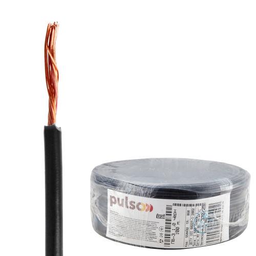 Провід гнучкий PULSO ПВ-3 1 кв. мм бухта 100 м Чорний (00000065474) - фото 4 Провід гнучкий PULSO ПВ-3 1 кв. мм бухта 100 м Чорний (00000065474) - фото 4