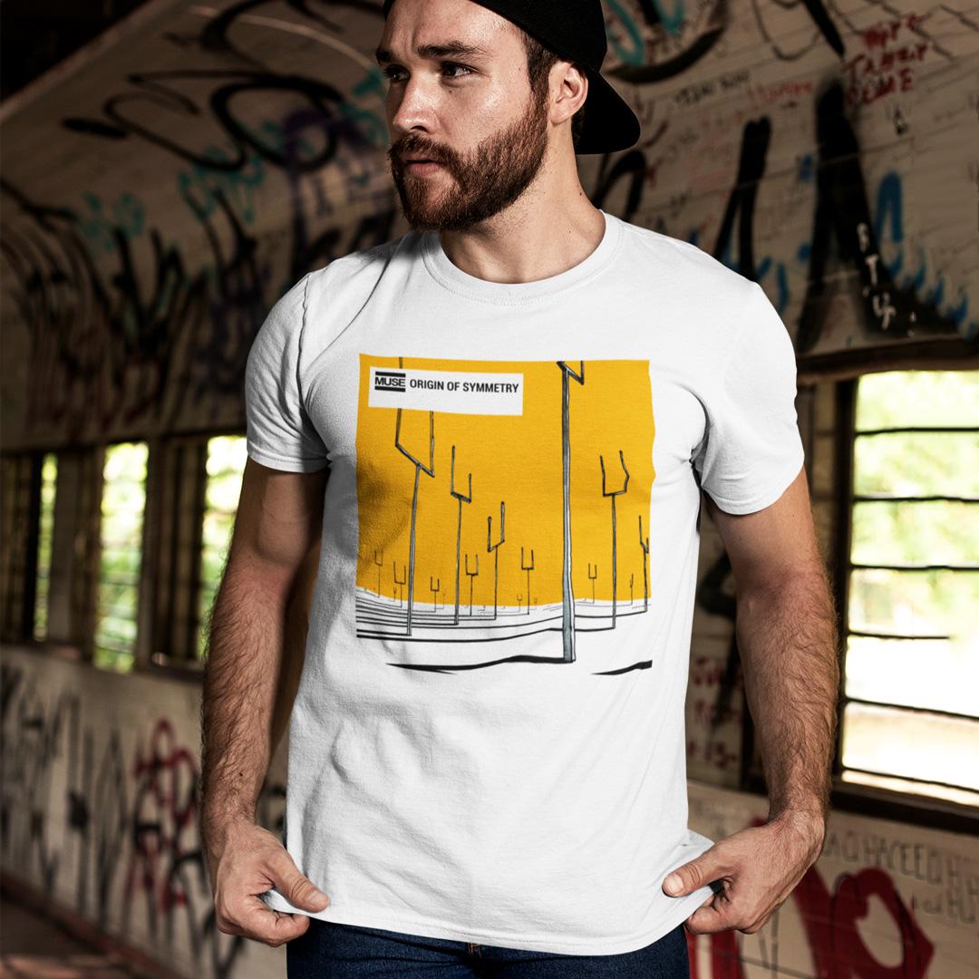 Футболка унисекс Muse Origin Of Symmetry L Белый (0000008944)