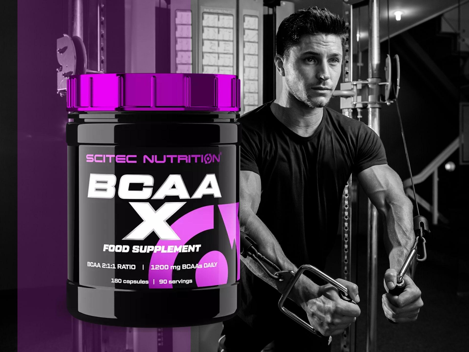 Амінокислота Scitec Nutrition BCAA-X 180 капс. (00000038407) - фото 2