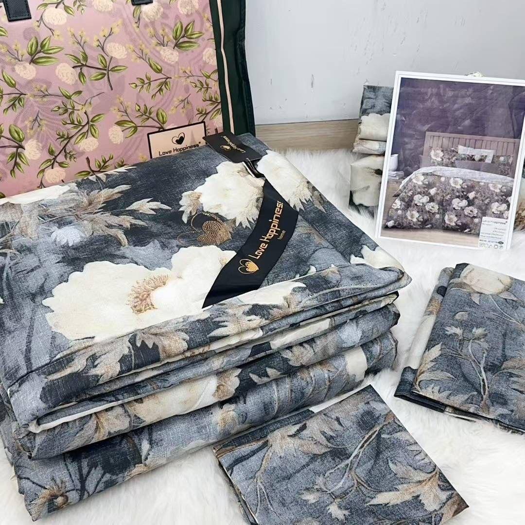 Комплект постельного белья с одеялом евро (70996)