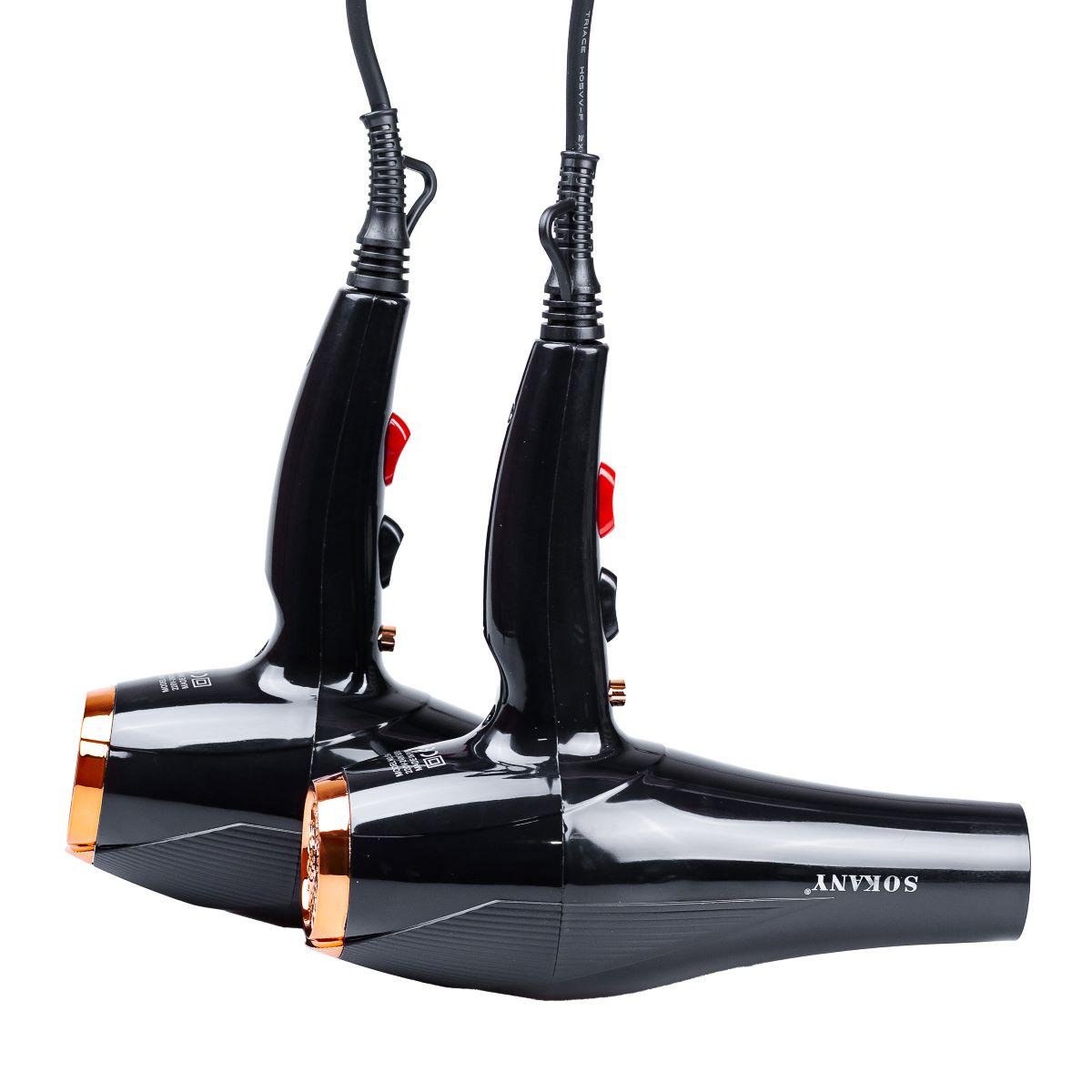 Фен для волос Sokany SK-2214 с насадками/ионизацией и холодным воздухом 2600 Вт (7413) - фото 7