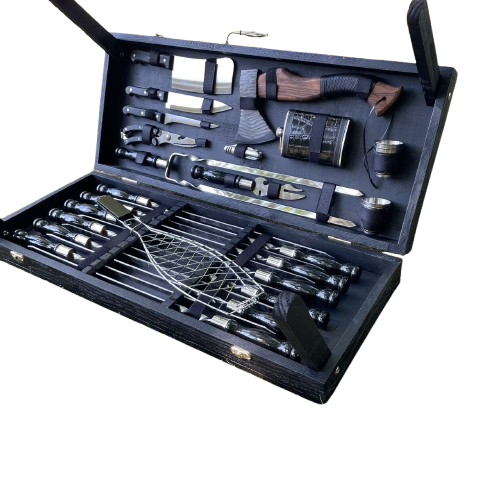 Набор шампуров Maksimys Total Black