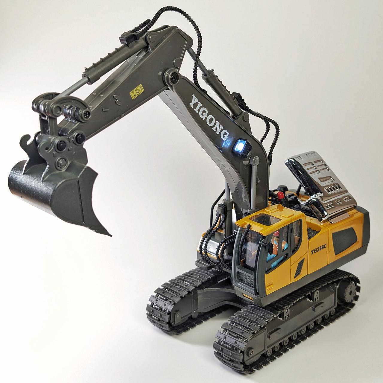 Екскаватор на радіокеруванні Yigong (2622979299) - фото 1 Екскаватор на радіокеруванні Yigong (2622979299) - фото 1