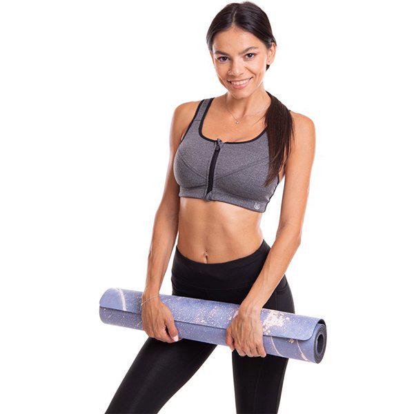 Коврик для йоги FI-3391-6 Синий (56508054) - фото 8 Коврик для йоги FI-3391-6 Синий (56508054) - фото 8