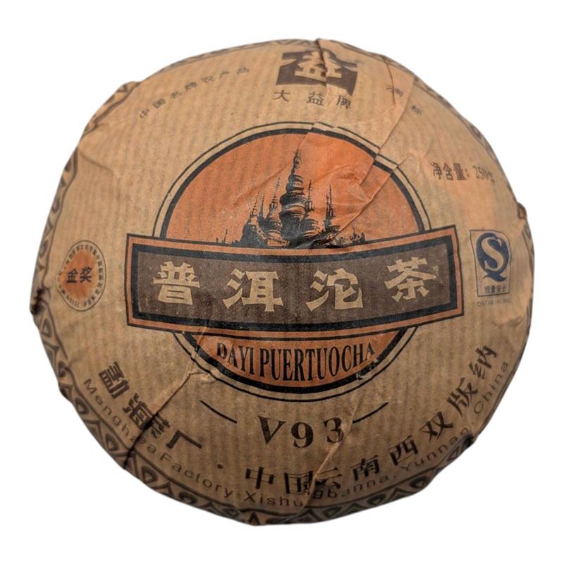 Чай Шу пуер-V93 точа 2007 рік лом 50 г (5-2-0186)
