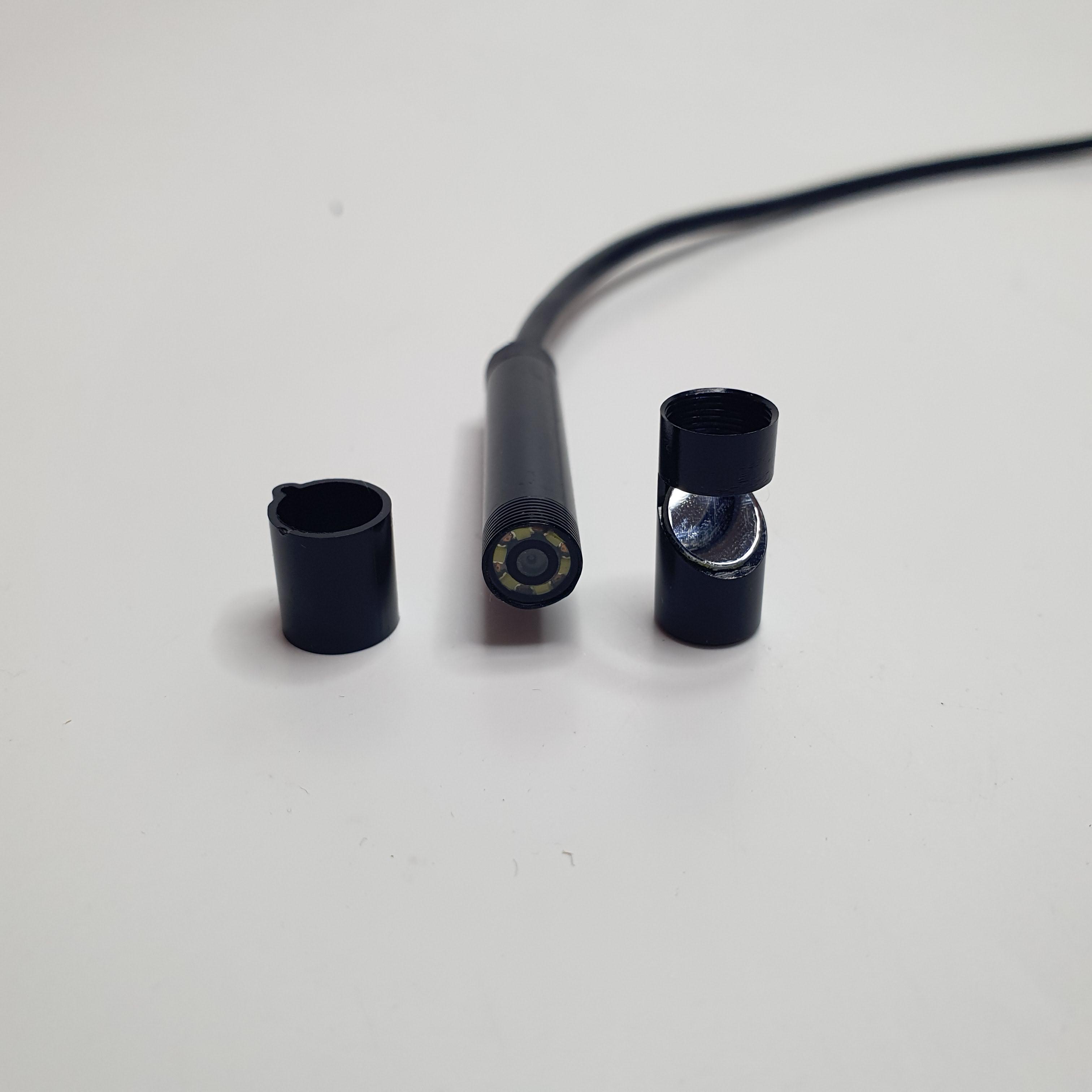 Ендоскопічна камера Android та PC Endoscope гнучка USB з підсвічуванням 5 м Чорний (AND-2826) - фото 4