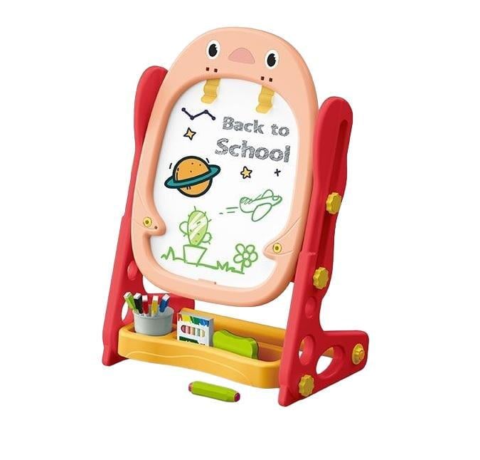 Мольберт детский двусторонний Artist мел/маркеры/магниты Pink (155215)