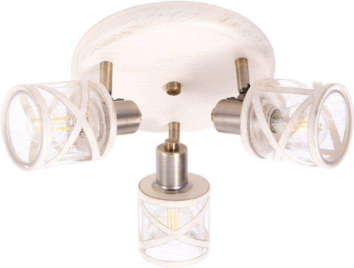 Люстра Altalusse INL-6146C-03 E14 3x40 Вт Antique brass/Ivory (8078491)